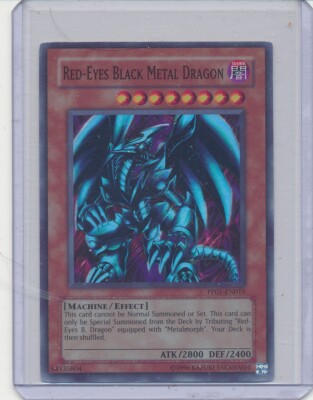 Yu-Gi-Oh! Red-Eyes Black Metal Dragon PP01-EN015 Super Rare LP-image