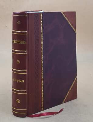 Thucydides, Edited By A. W. Spratt; Books 4, 6. 1905 By Thucydides. Leatherbound-image