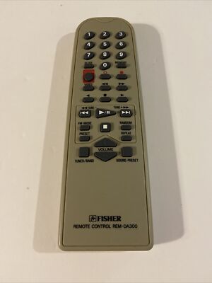 Fisher Remote REM-DA300 DCDA350 DCSDA300 DCSDA350 -image