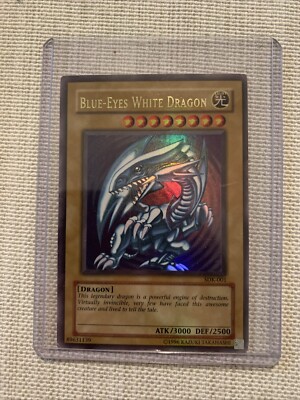 Yugioh Blue-Eyes White Dragon SDK-001 Ultra Rare LP-image