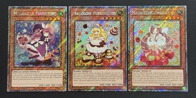 2025 YUGIOH RA04 PLATINUM SECRET RARE MADOLCHE MAGILEINI / PUDDING / ANJELLY NM-image