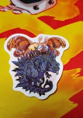 Godzilla Mothra Sticker-image
