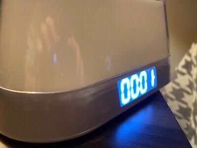 Fisher Digital LED Wireless Charging Alarm Clock Model FAC10W-image