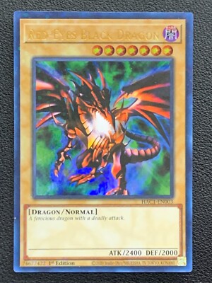 Red-Eyes Black Dragon HAC1-EN003 1st Edition  Ultra Rare Yu-Gi-Oh!-image