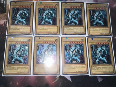 Yugioh Blue-Eyes White Dragon BPT-009 TIN SECRET RARE x1 DMG-image