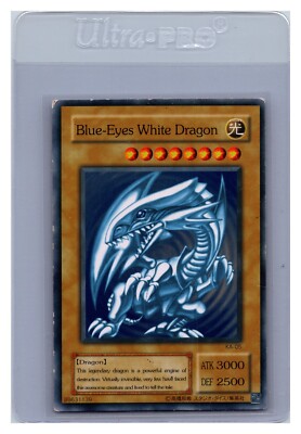 2002 YU-GI-OH! JAPAN STRUCTURE DECK: KAIBA #KA-05 BLUE-EYES WHITE DRAGON-image