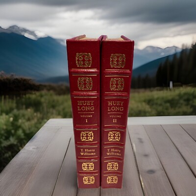 Easton Press Huey Long Vol 1&2 Set T Harry Williams American History-image