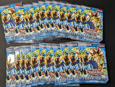Yugioh - 24x Legend of Blue Eyes White Dragon Unlimited Booster Pack Sealed-image