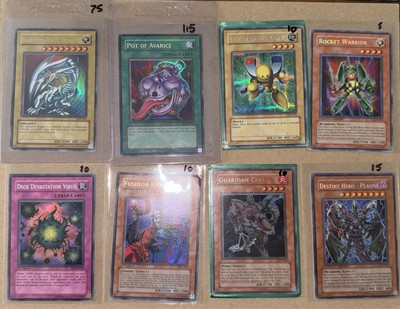 YuGiOh Exclusive Rare Card Lot - Blue Eyes White Dragon-image
