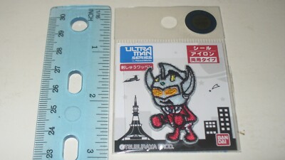 Bandai Ultraman Taro Series By PansonWorks Embroidered Sticker Tsuburaya MIP -image