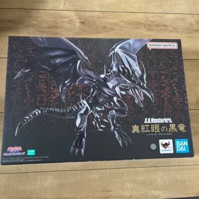 S.H.MonsterArts Yu-Gi-Oh! Red Eyes Black Dragon BANDAI Action Figure Japan New-image