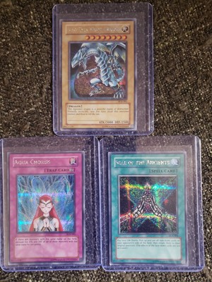 YuGiOh Cards Vintage Power Of Chaos:Kaiba Set Blue Eyes White Dragon PCK-001 ++-image