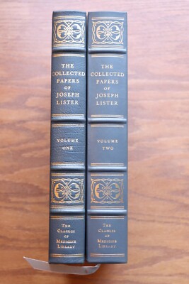 The Collected Papers of Joseph Lister, Classics of Medicine Library, 2 vol set-image