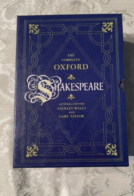 Box Set Of The Complete Oxford Shakespeare Published 1992 In Excellent Condition-image