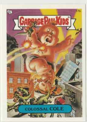 Colossal Cole #17b Garbage Pail Kids GPK Godzilla kaiju monster 2003 ANS1-image