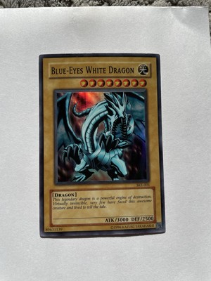 Blue-Eyes White Dragon SKE-001 Card 1996 Yugioh! -image