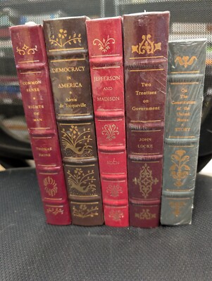 Palladium Press--Set of 5 Leatherbound Political Classics-image