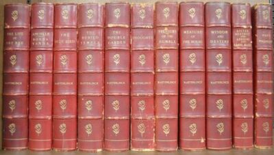 Maurice Maeterlinck 11 Vol. Set Leather HC-image