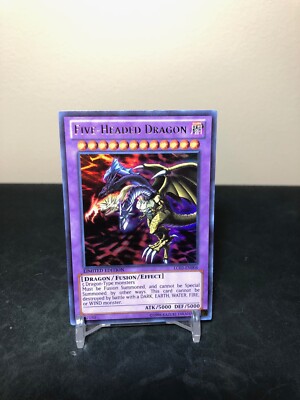 Yu-Gi-Oh! 6 Card Lot. Red Eyes Black Metal Dragon Five Headed Dragon Ultra Rare -image
