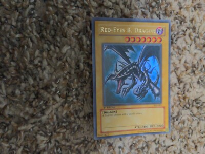 1st edition Red-Eyes B. Dragon SDJ-001-image
