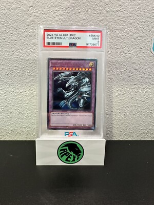 Blue-Eyes Ultimate Dragon ENK40 Legendary Decks 2 PSA 9 MINT 2024-image