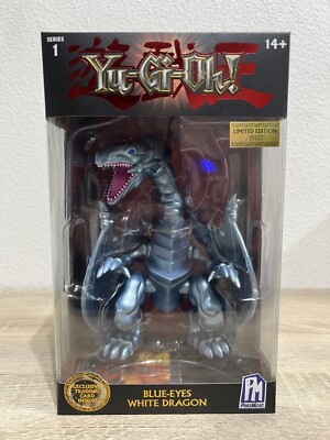 Yu-Gi-Oh! Blue Eyes White Dragon Figure Limited Ed. Series 1 PhatMojo - 05022-image