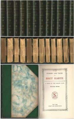 Stories and Tales by Bret Harte University Ed Leather set works by Bret Harte-image