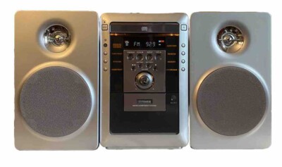 Fisher TAD-MM5000 Audio System shelf stereo with STM-MM5000 pair of speakers-image