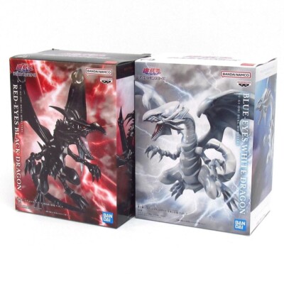 Yu-Gi-Oh! Duel Monsters Blue Eyes White Dragon Red Eyes Black Dragon Figure Set-image