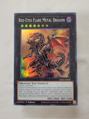 Red Eyes Black Dragon Deck Yugioh Card (44 Cards)-image