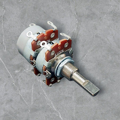 Volume control pot with power switch for Fisher-X-202-B amplifier-image