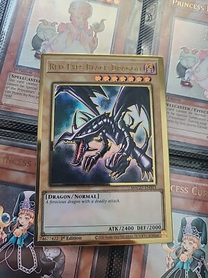Red-Eyes Black Dragon MAGO-EN003 Maximum Gold 1st Edition ! Yu-Gi-Oh! 2020-image