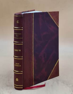 Bibliothek F?R Socialwissenschaft Mit Besonderer R?Cksicht Auf S [Leather Bound]-image