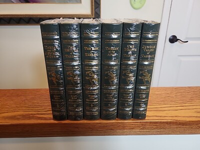 Tarzan of The Apes 6 Book Set Edgar Rice Burroughs Easton Press, NEW, SEALED-image