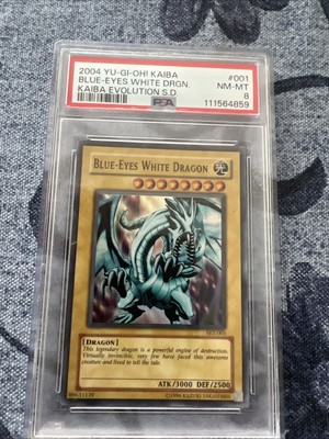 Blue-Eyes White Dragon SKE-001 Starter Deck: Kaiba Evolution Unlimited [PSA 8]-image
