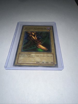 Left Leg of the Forbidden One LOB-121 The Legend of Blue Eyes White Dragon -image