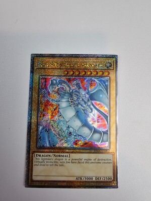 Blue-Eyes White Dragon (New Art) (Quarter Century Secret Rare) RA04-EN002...-image