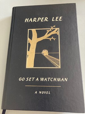 Go Set a Watchman by Harper Lee (Collector's Edition,leatherbound) First Edition-image
