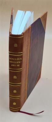 Malleus Maleficarum 1928 By Heinrich Kramer, James Sprenger [Leather Bound]-image