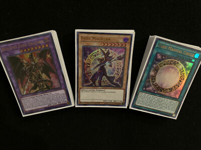 Yugioh Complete Dark Magician Deck! Red-Eyes Dark Dragoon Eye of  *Hot* + Bonus!-image