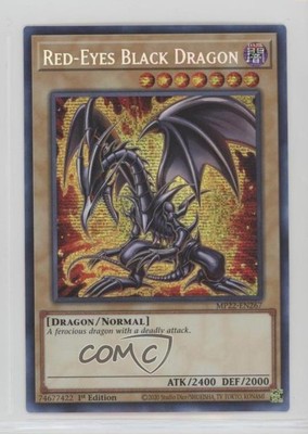 2022 Yu-Gi-Oh! - Tin of the Pharaoh's Gods Red-Eyes Black Dragon 0xe4-image