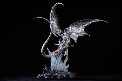 ASS Studios Yu-Gi-Oh! Blue Eyes White Dragon Resin Statue in stock H50cm Hot-image