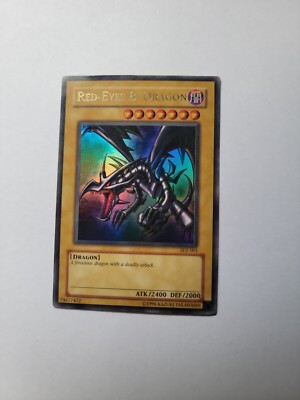 Yu-Gi-Oh Card Red Eyes B Dragon NM SDJ-001 Ultra Rare-image