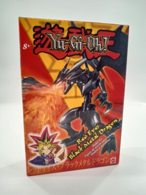 Mattel - YuGiOh - Red Eyes Black Metal Dragon Model Kit - B0779 2002 ?Sealed?-image