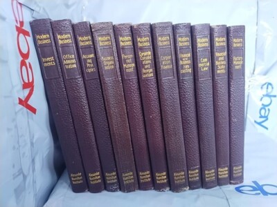Modern Business Alexander Hamilton Institute 11 Volume Set Excellent Condition-image