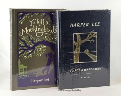 TO KILL A MOCKINGBIRD & GO SET A WATCHMAN by Harper Lee 2 Deluxe Leather Bounds-image