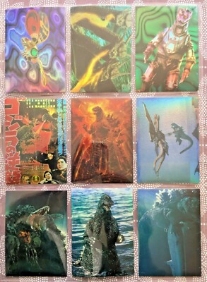 Godzilla Chromium Stickers - JPP/Amada - 1996 COLLECTOR TRADING CARDS - VARIOUS-image
