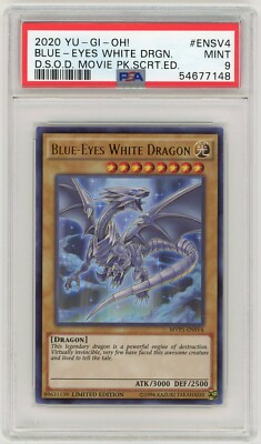 Blue Eyes White Dragon MVP1 LIMITED Edition Promo - Brand New - PSA Yugioh !-image
