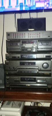 technics stereo Full Stack 300watt Dual 10