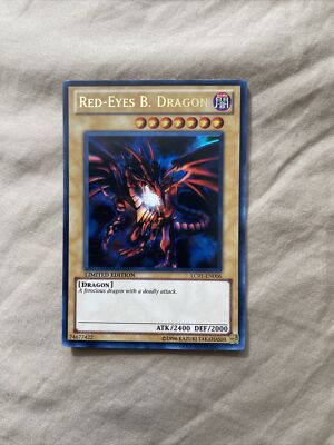 Yu-Gi-Oh! TCG Red-Eyes B. Dragon Legendary Collection Lc01-En006 Limited LP-image